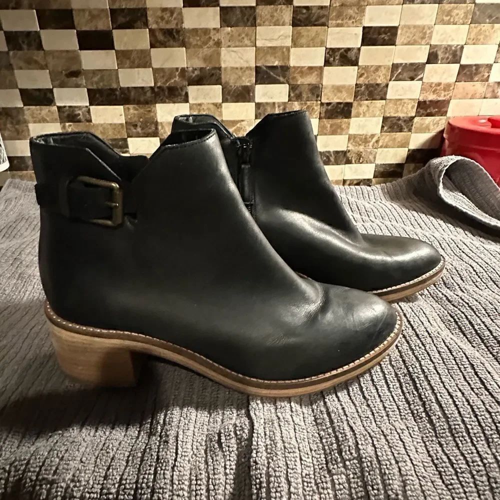 Cole Haan Black Booties